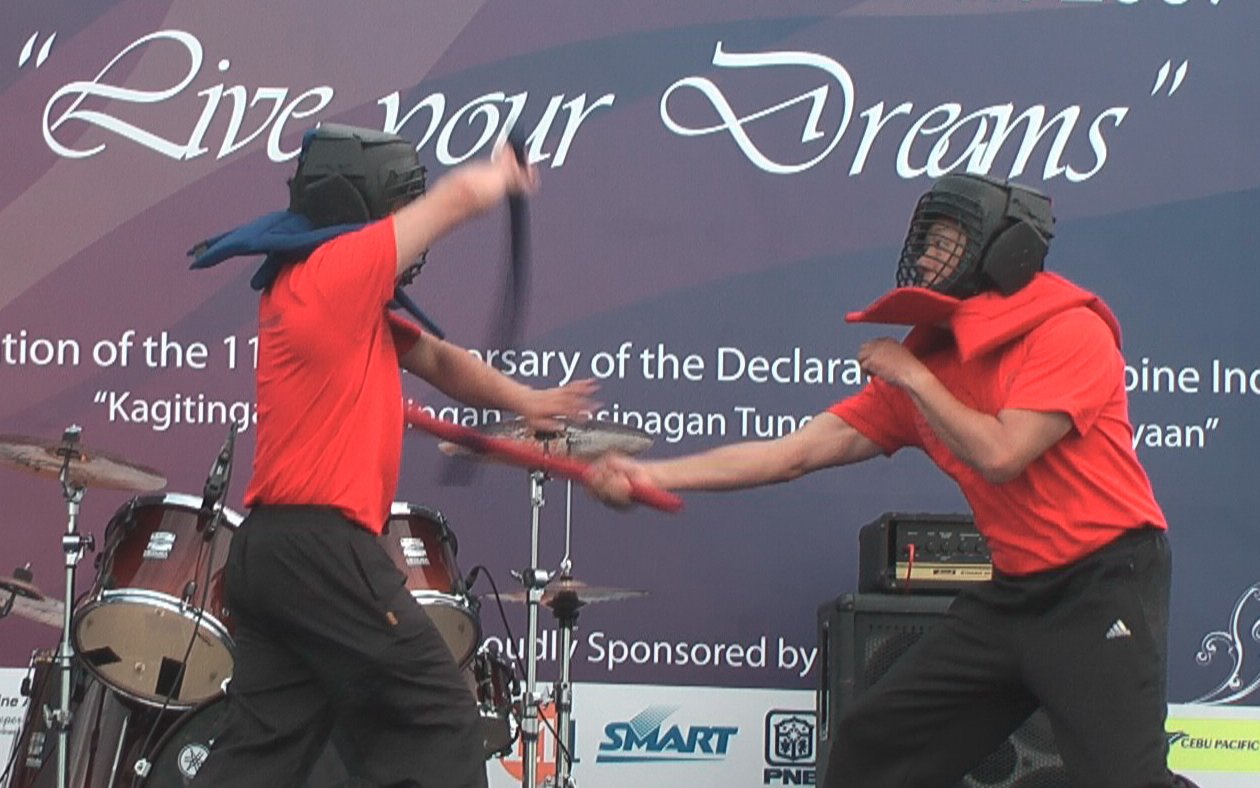 Figure 3: Arnis Sparring Demonstration Arnis Sparring Demonstration