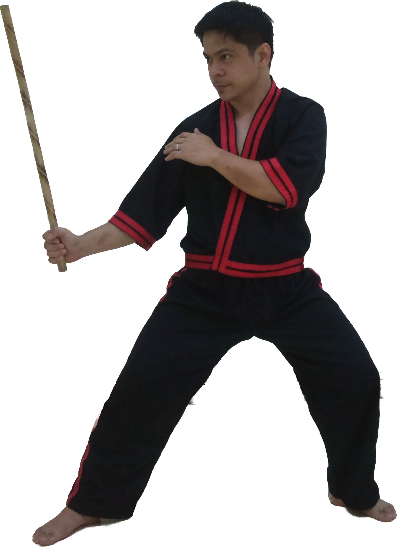 Arnis Back Stance