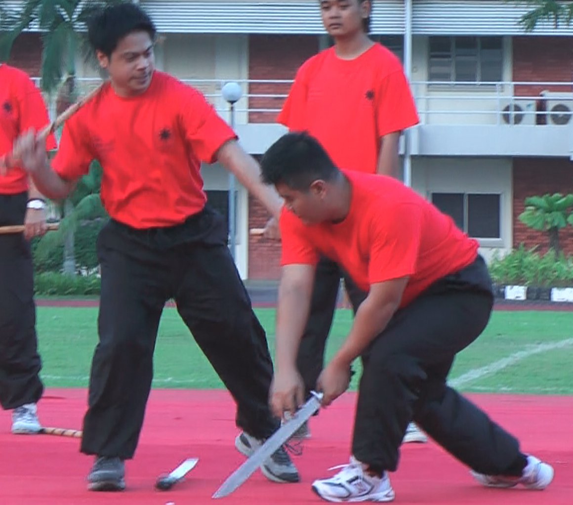 Figure 2: Arnis Disarming Demonstration Arnis Demonstration